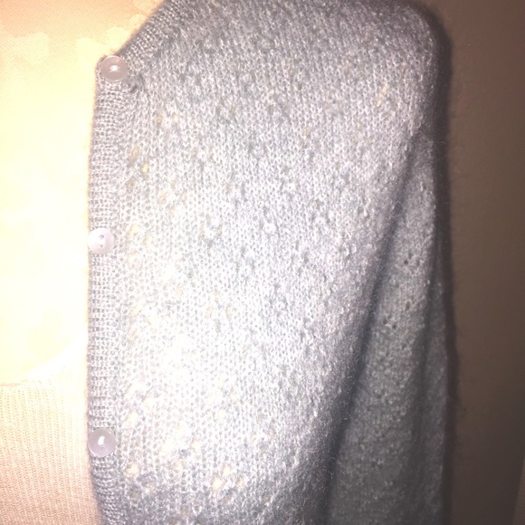 OZOC-Soft Blue/Green Sweater/Cardigan- M - Picture 4 of 8